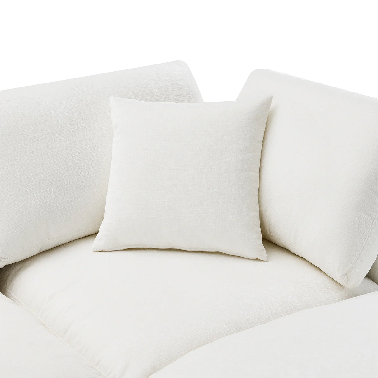 Modular Sectional Sofa With L Shaped Spacious Layout Beige - Furniture Home Direct