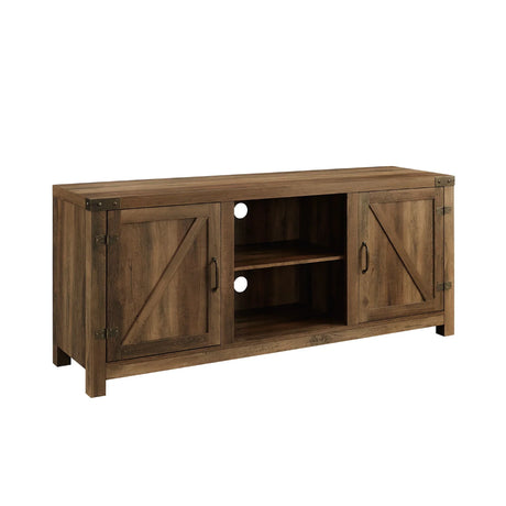 Farmhouse Barn Door TV Stand For TVs Up To 65" - Furniture Home Direct