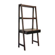 Ladder Desk, Ladder Style Display Shelf - Natural Wood / Brown - Furniture Home Direct