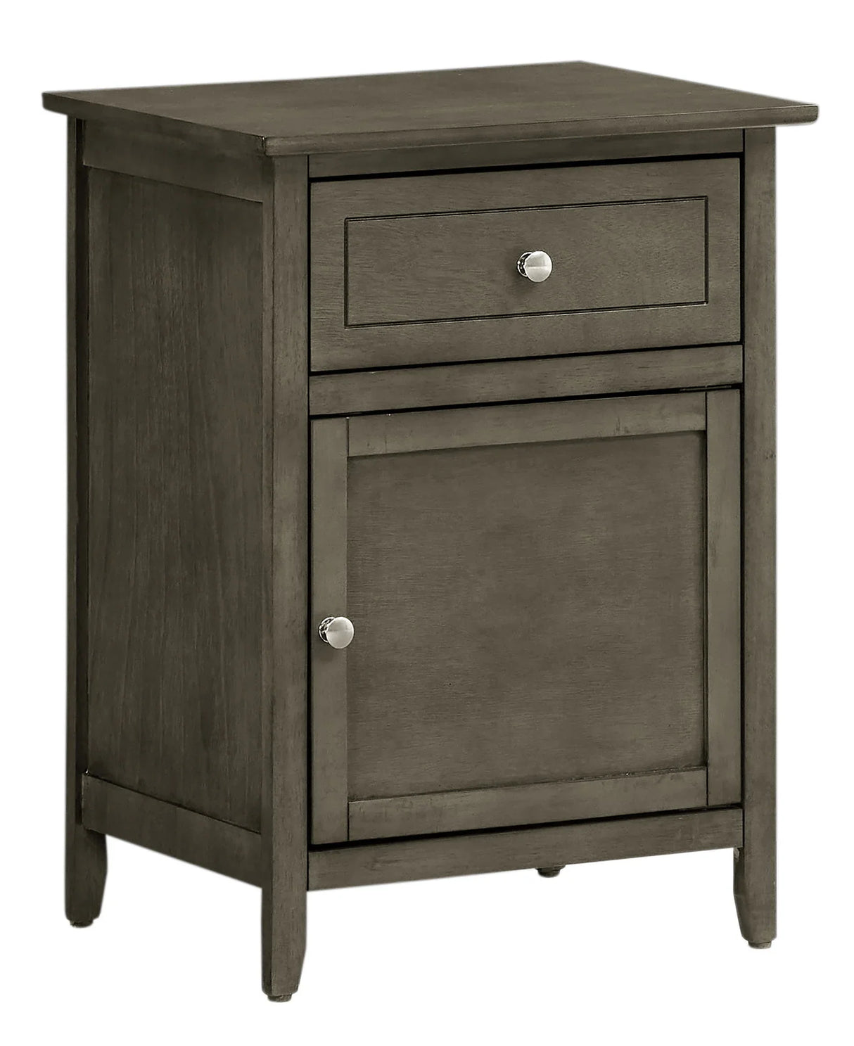 Izzy - 1 Drawer /1 Door Nightstand - Furniture Home Direct