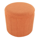 Lindsey - Contemporary / Glam Folding Storage Ottoman - Furniture Home Direct