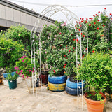 Metal Garden Arch Assemble Freely With 8 Styles Garden Arbor Trellis Climbing Plants Support Rose Arch - Furniture Home Direct