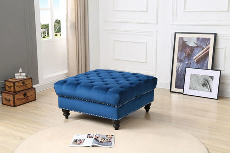 Soft Charming Traditional Ottoman - Furniture Home Direct