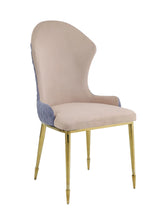 Caolan Lavender - Side Chair (Set of 2) - Tan / Gold - Furniture Home Direct