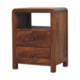 Aspen - Nightstand - Chestnut - Furniture Home Direct