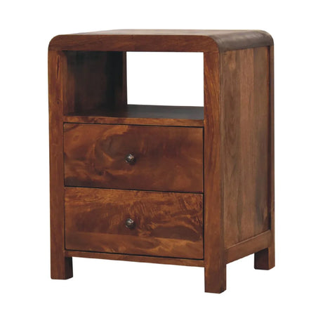 Aspen - Nightstand - Chestnut - Furniture Home Direct