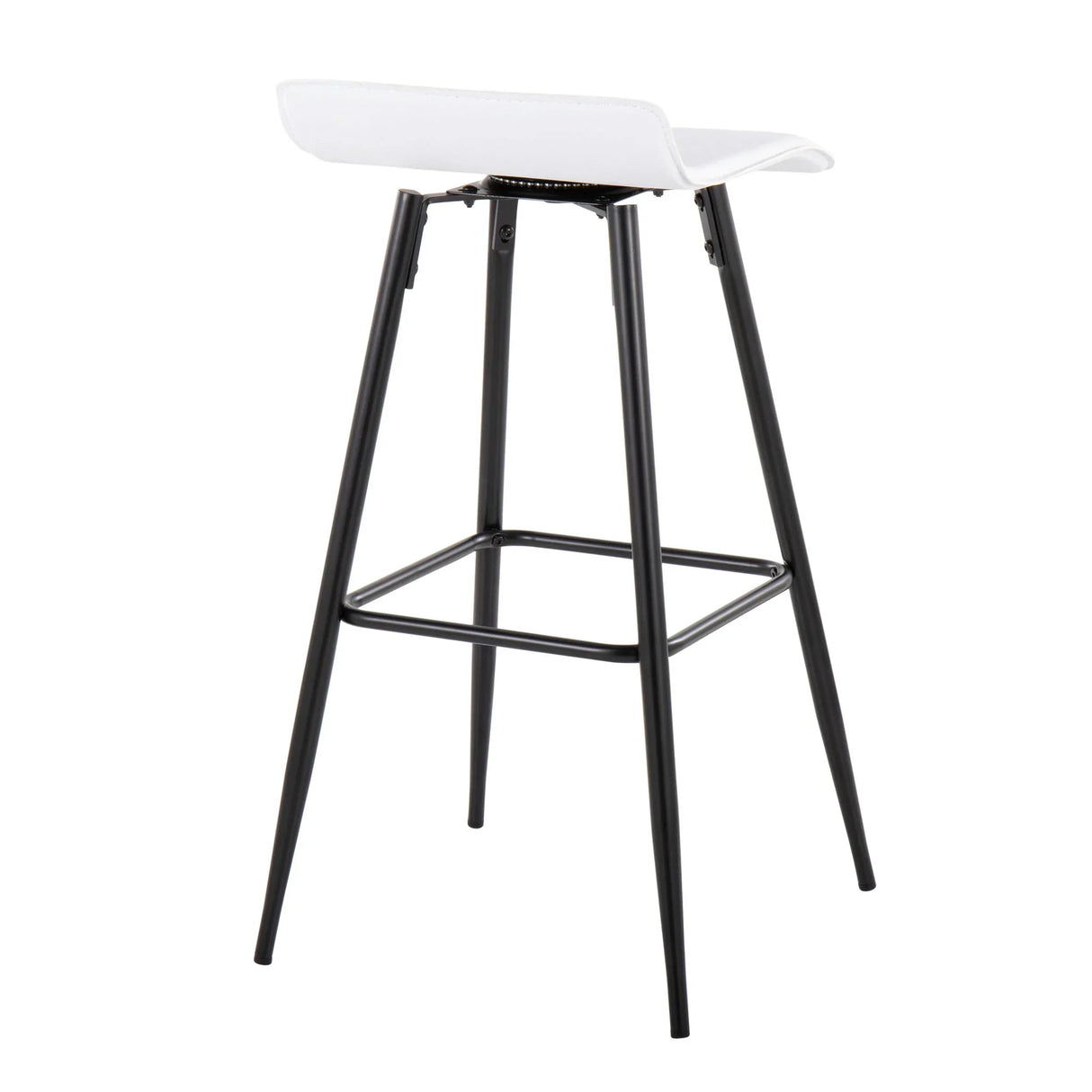 Ale - Contemporary Fixed-Height Bar Stool (Set of 2) - Furniture Home Direct