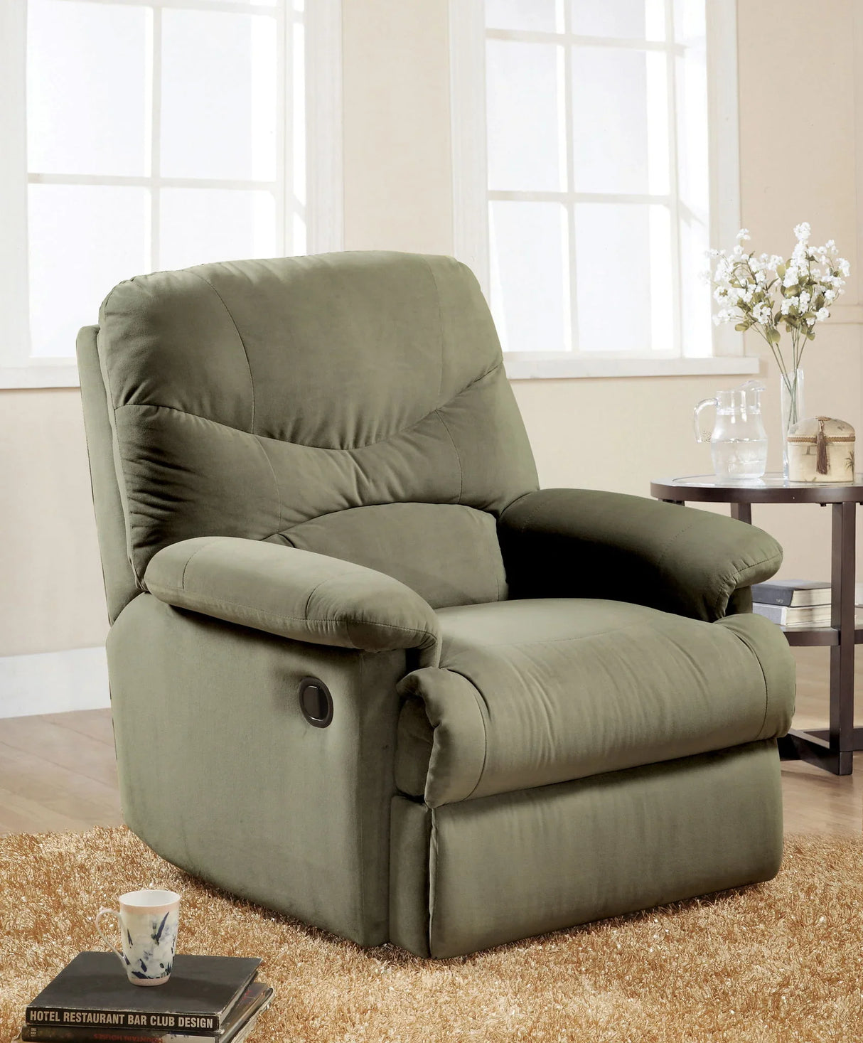 Arcadia - Micro Motion Glider Recliner - Furniture Home Direct