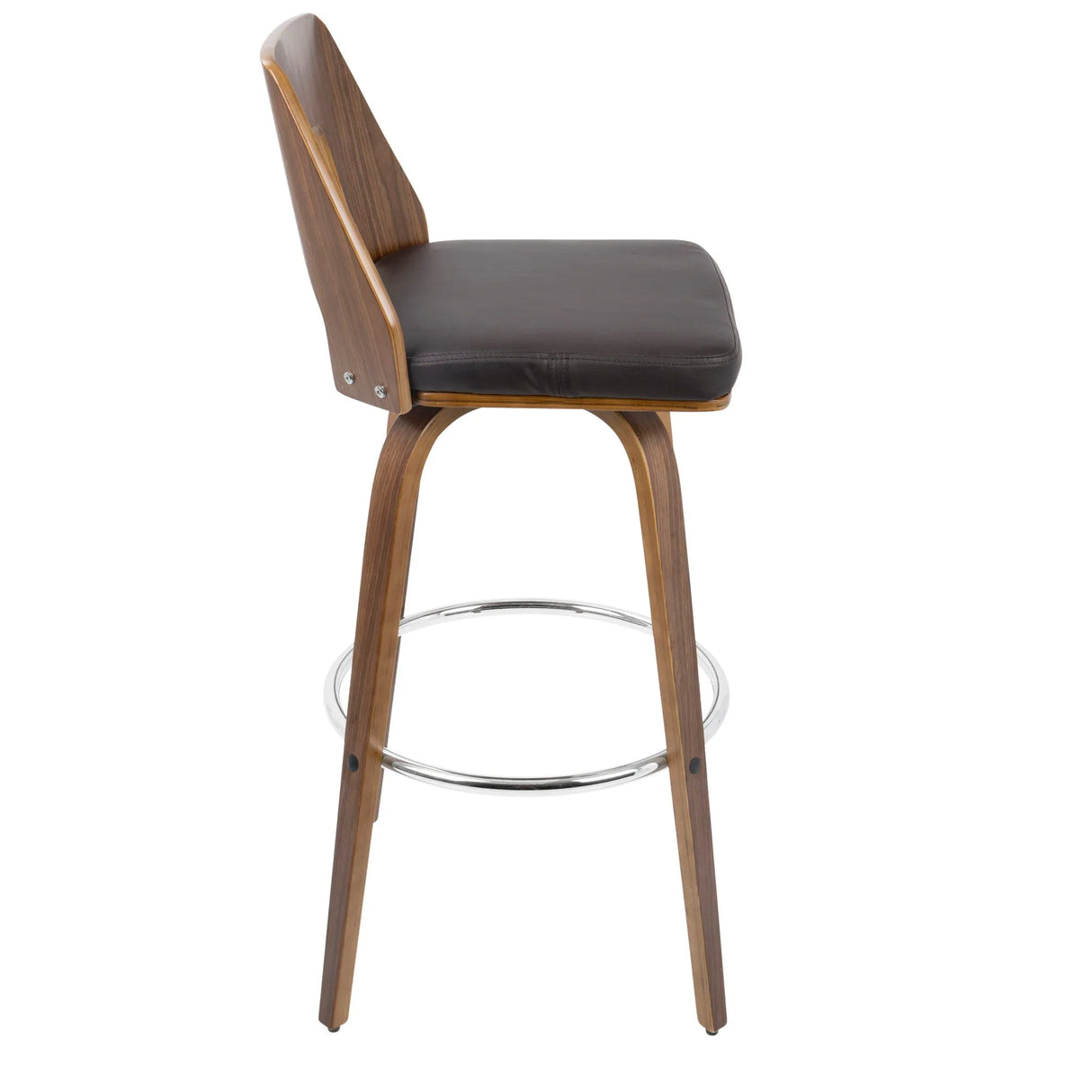 Trilogy - Mid Century Modern Barstool (Set of 2) - Furniture Home Direct