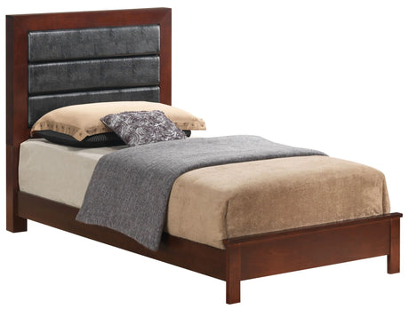 Transitional Modern Design Bed - Furniture Home Direct