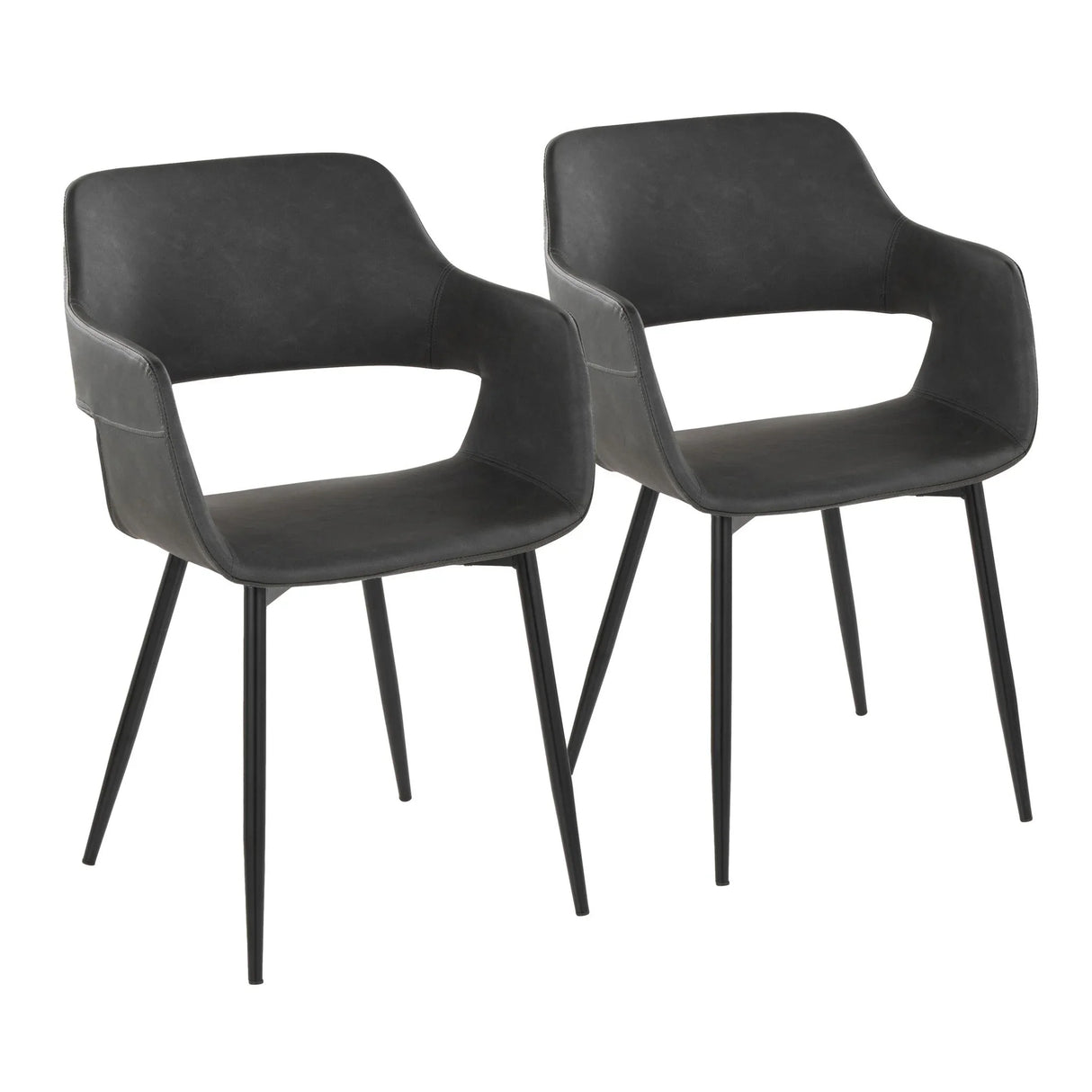Margarite - Mid Century Modern Dining Chair (Set of 2) - Furniture Home Direct