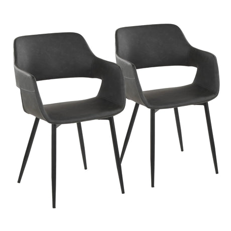 Margarite - Mid Century Modern Dining Chair (Set of 2) - Furniture Home Direct