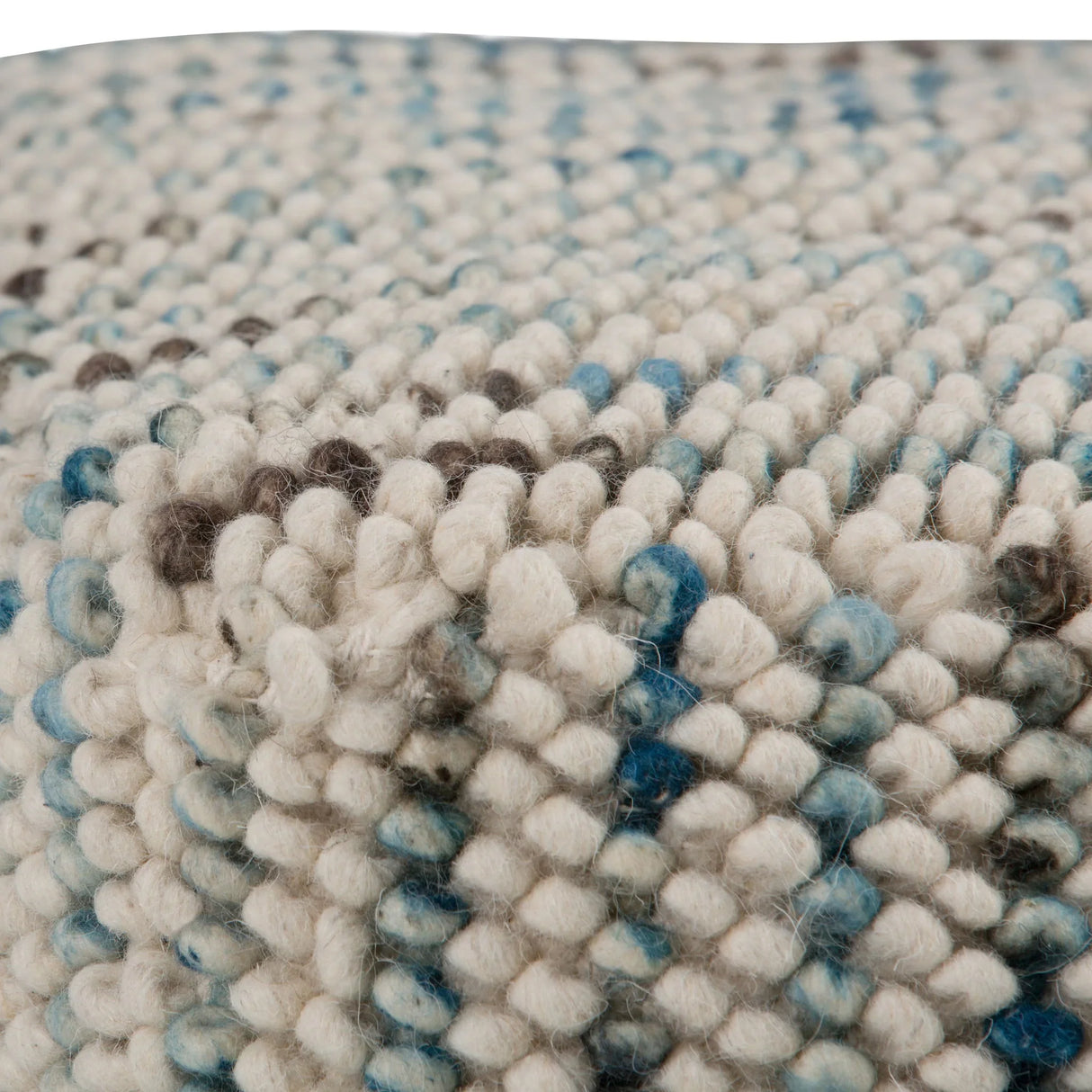 Zoey - Handcrafted Woven Cube Pouf - Furniture Home Direct