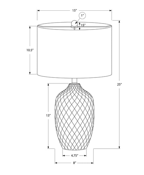 Lighting, Table Lamp, Transitional - Cream - Furniture Home Direct
