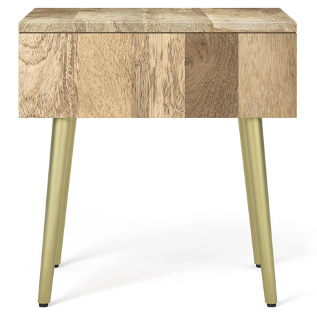 Jager - Side Table - Natural - Furniture Home Direct