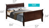 Panel Sleigh Bed - Furniture Home Direct