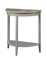 Justino - Console Table - Gray / Oak - Furniture Home Direct