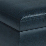 Owen - Upholstered Rectangular Storage Ottoman - Furniture Home Direct