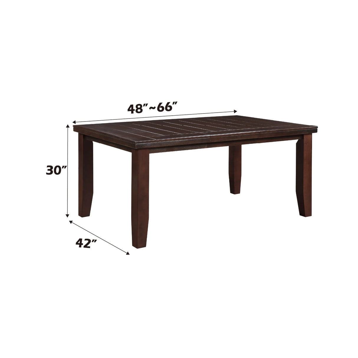 Urbana - Dining Table - Cherry - Furniture Home Direct
