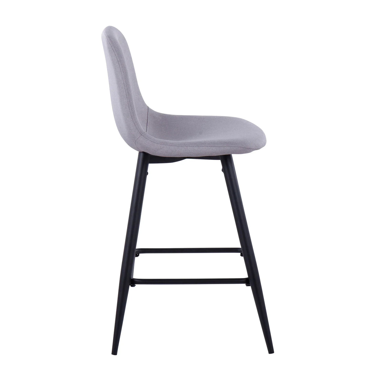 Pebble - Mid Century Casual Comfort Modern Counter Stool (Set of 2) - Furniture Home Direct