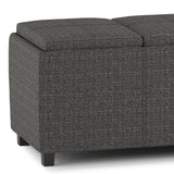 Avalon - Multi Functional Storage Ottoman - Furniture Home Direct