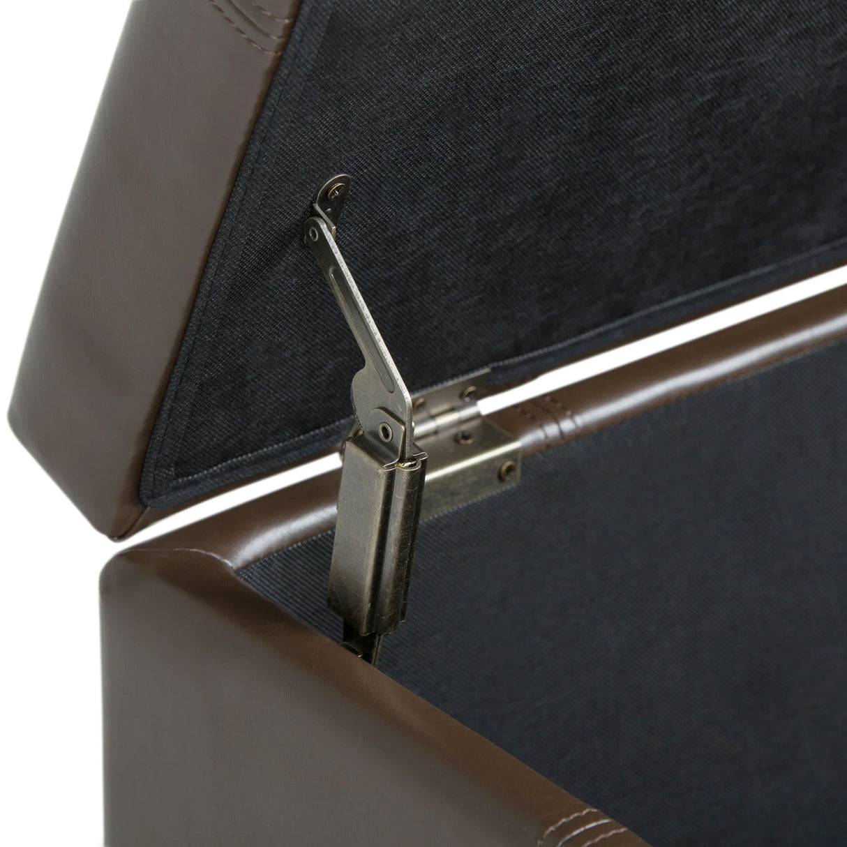 Dover - Upholstered Storage Ottoman Bench - Furniture Home Direct