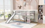 Loft Bed With Slide, Multifunctional Design - Furniture Home Direct