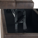 Harrison - Large Coffee Table Storage Ottoman - Furniture Home Direct