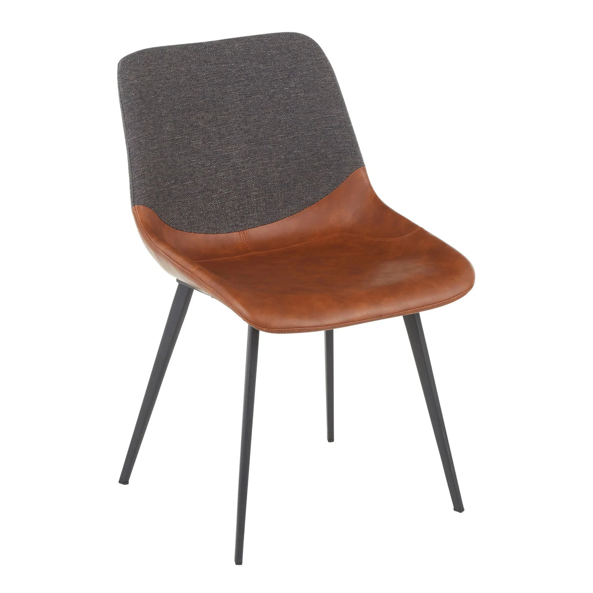 Outlaw - Industrial Two Tone Chair (Set of 2) - Furniture Home Direct