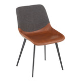 Outlaw - Industrial Two Tone Chair (Set of 2) - Furniture Home Direct