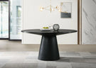 Jasper - Wide Contemporary Round Dining Table - Furniture Home Direct