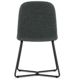 Wilcox - Dining Chair (Set of 2) - Charcoal Gray - Furniture Home Direct