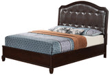 Bed With Transitional Design - Furniture Home Direct