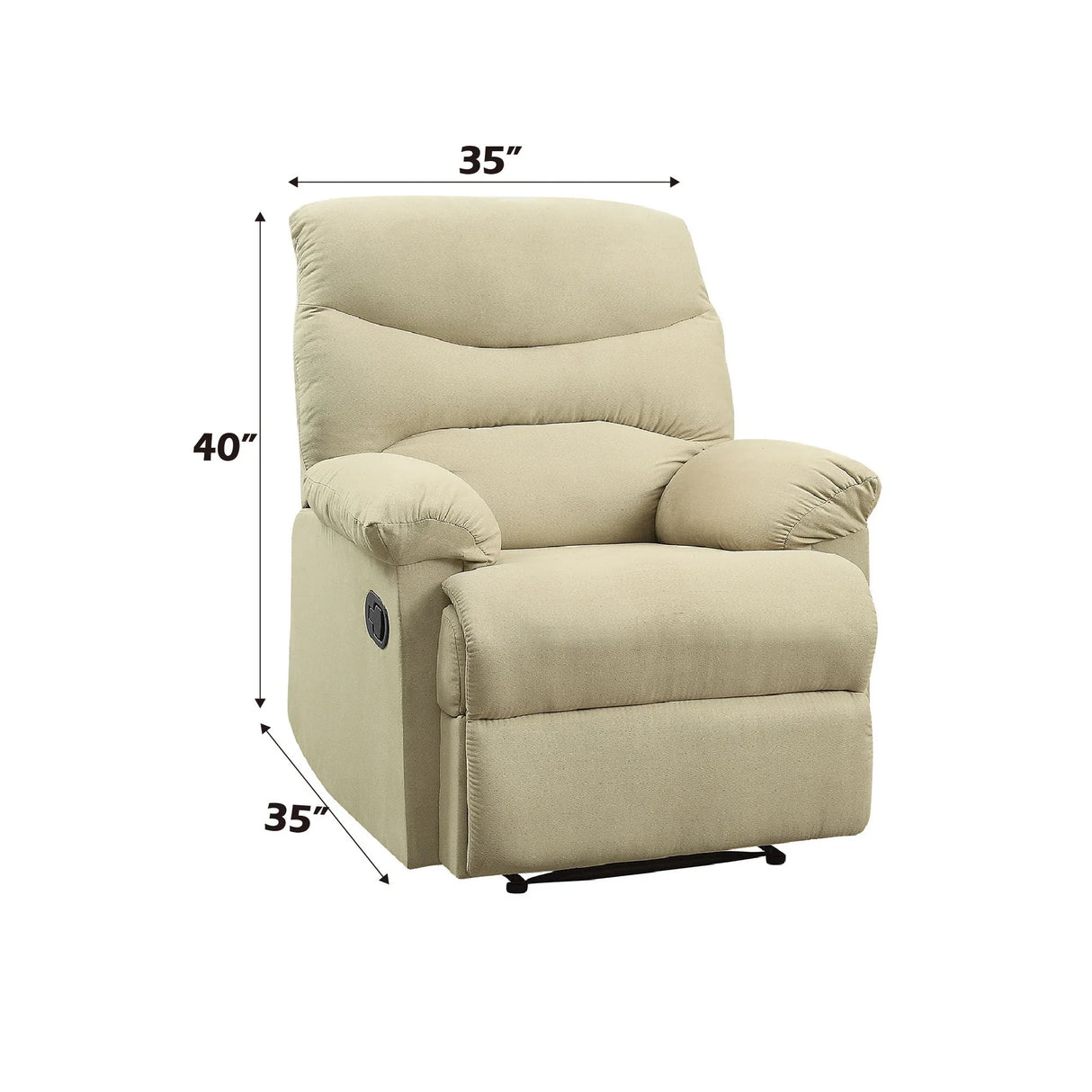 Arcadia - Micro Motion Glider Recliner - Furniture Home Direct