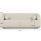 Anna - French Boucle Sofa - Furniture Home Direct