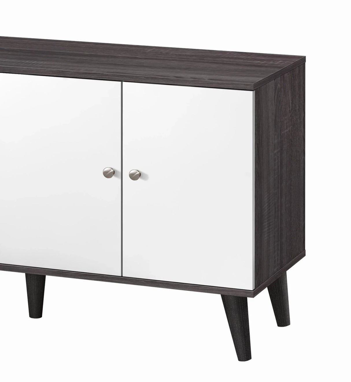 Amidon - TV Stand, With 2 Storage Shelves And 1 Cabinet - Furniture Home Direct