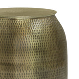 Griffen - Handcrafted Metal Storage Accent Table - Furniture Home Direct
