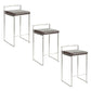 Fuji - Elegant Design Contemporary Stackable Counter Stool - Furniture Home Direct