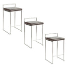 Fuji - Elegant Design Contemporary Stackable Counter Stool - Furniture Home Direct