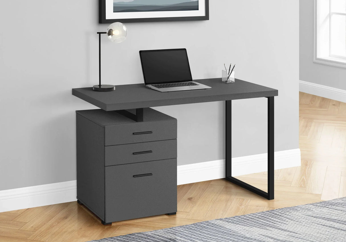 Computer Desk For Home Office, Left, Right Set - Up, Ample Storage Drawers - Furniture Home Direct