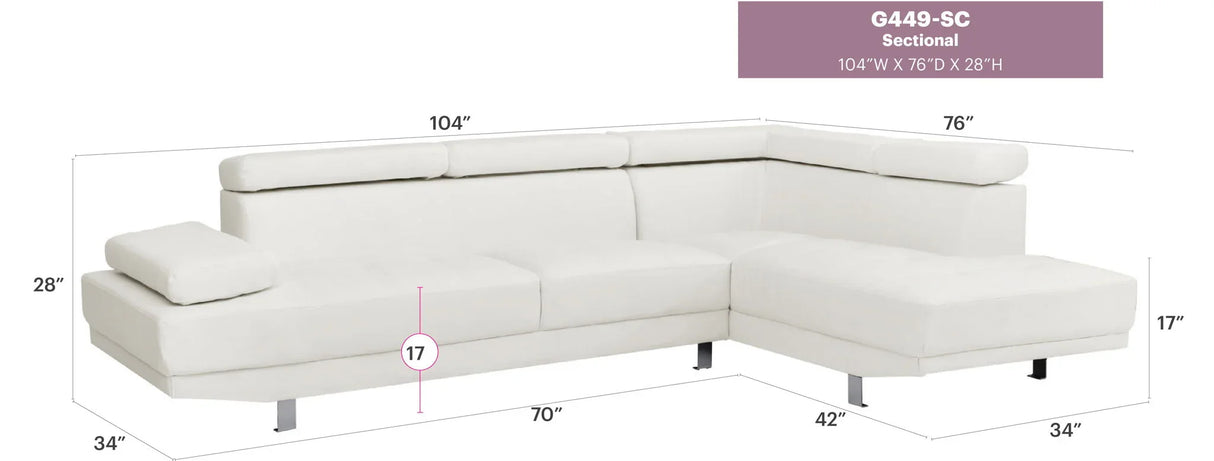 Riveredge - Comfort Sectional - Furniture Home Direct