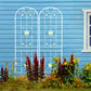 Garden Metal Trellis Rustproof Trellis For Climbing Plants Outdoor Flower Support - Furniture Home Direct