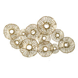 Iron Wall Art - Gold - Furniture Home Direct