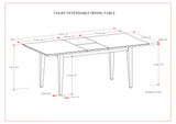 Colby - Dining Table, Contemporary - Furniture Home Direct
