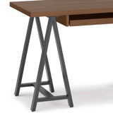 Sawhorse - Handcrafted Solid Desk - Furniture Home Direct