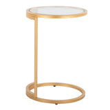 Zenn - Round End Table With Stylish Design - Furniture Home Direct