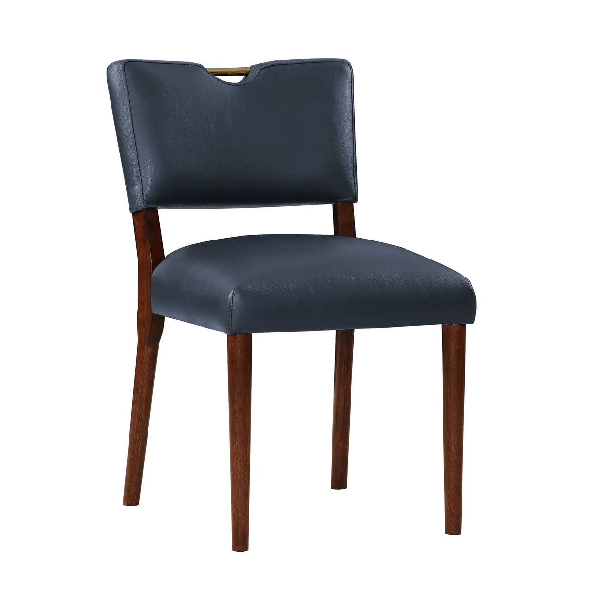 Bryson Retro Modern Dining Chair (Set of 2) - Dark Navy - Furniture Home Direct