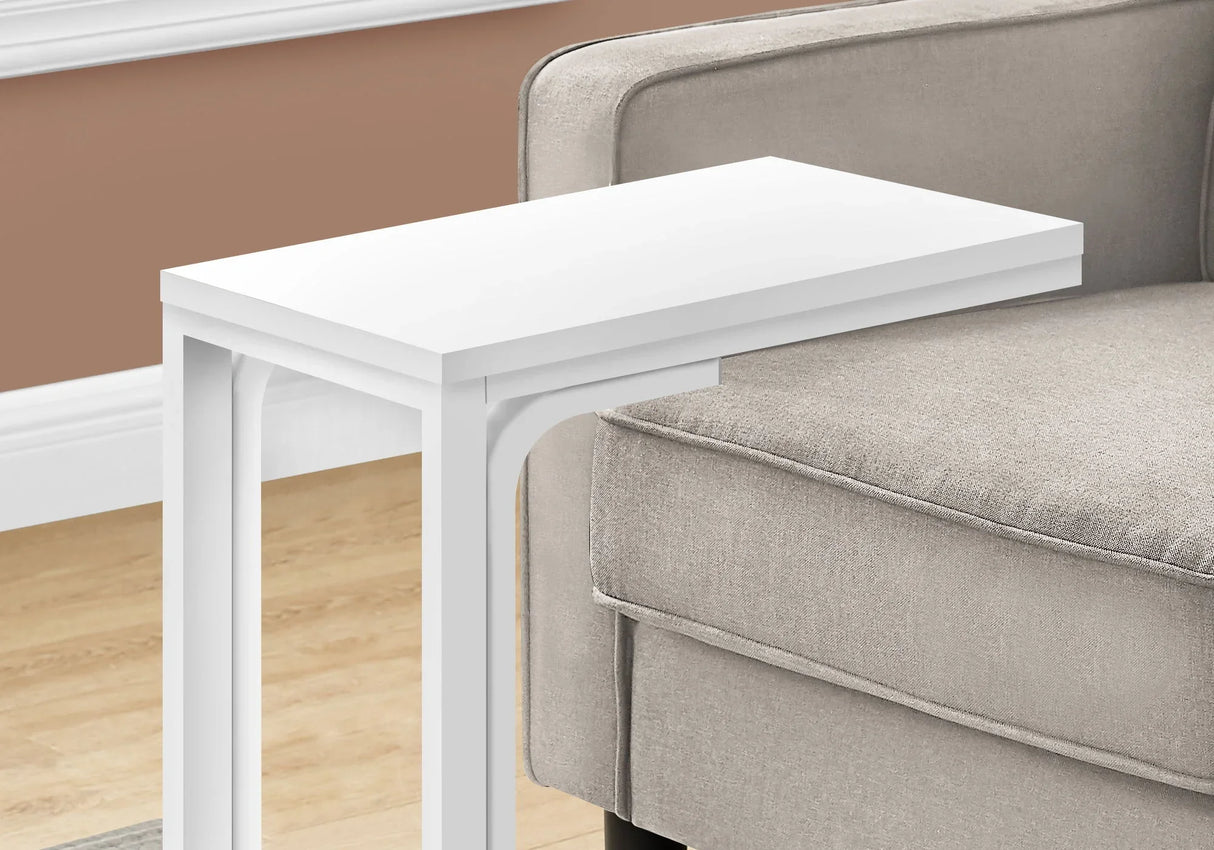 Accent Table, C - Shaped Modern Desig - Furniture Home Direct