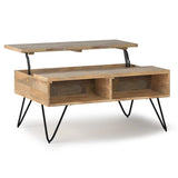 Hunter - Handcrafted Lift Top Coffee Table - Furniture Home Direct