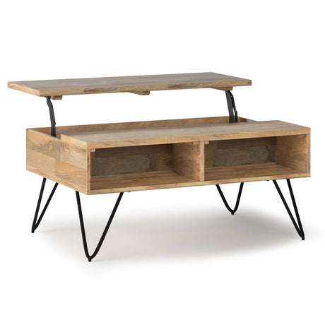 Hunter - Handcrafted Lift Top Coffee Table - Furniture Home Direct